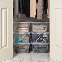 Image result for Plastic Sweater Storage