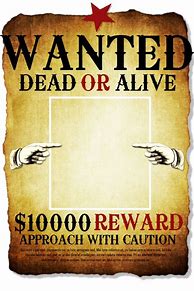 Image result for Blank Wanted Poster Clip Art
