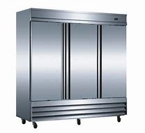 Image result for Stainless Steel Refrigerator with Black Sides