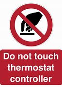 Image result for Thermostat Sign