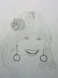 Image result for Olivia Newton-John Drawing