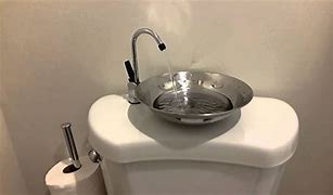 Image result for Toilet with Sink On Top