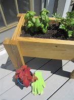 Image result for Scrap Wood Portable Planters