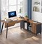 Image result for Modern Wooden L-Desk