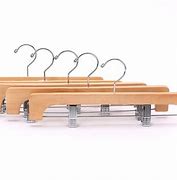 Image result for Wooden Clothes Hangers with Clips