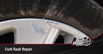 Image result for Curb Rash Repair On Aluminum Clad Rim