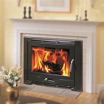 Image result for Wood Burning Fireplace Inserts