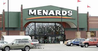 Entrance for Menards store.