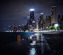 Image result for Rainy City at Night