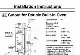 Image result for Typical Oven Dimensions