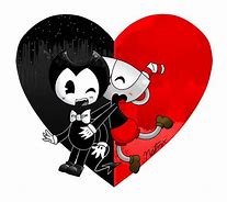 Image result for Cup Head and Bendy Fan Art