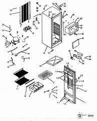 Image result for Sears Refrigerator Model 61219106 Parts