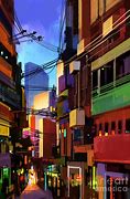 Image result for Floating Building Painting