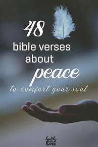 Image result for Bible Scriptures About Peace