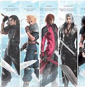 Image result for FF7 Crisis Core Characters