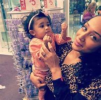 Image result for Chris Brown with Daughter