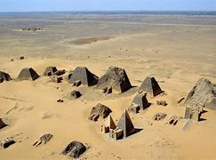 Image result for Sudan Pyramids Map