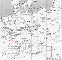Image result for German POW Camps WW2 Map