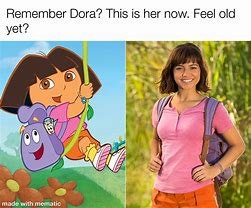 Image result for Adult Dora Meme