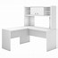 Image result for Small L-shaped Desk White