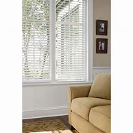 Image result for White Faux Wood Window Blinds