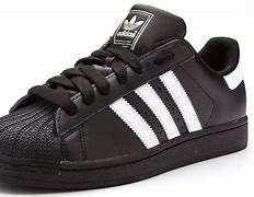 Image result for Adidas All Black Leather Shoes