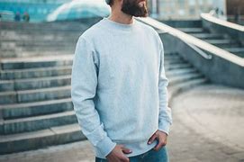 Image result for What to Wear with Crewneck Sweatshirt Men