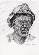 Image result for Coal Miner Drawings