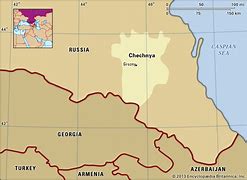 Image result for Chechen Republic Location Map