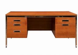 Image result for Industrial Writing Desk with Drawers