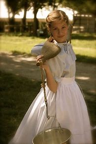 Image result for Old Fashion Girls Dress