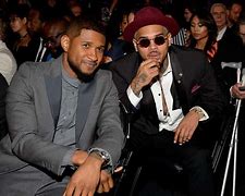 Image result for Usher vs Chris Brown