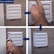 Image result for Louvered Dryer Vent Cover