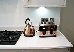 Image result for copper kitchen appliances