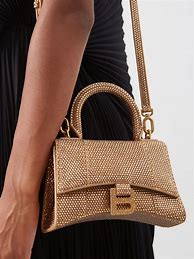 Image result for Balenciaga Hourglass Bag with Balenciaga Print