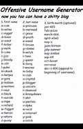 Image result for Funny Username Ideas