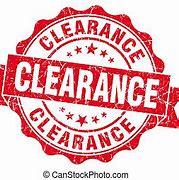 Image result for Clearance Red Clip Art