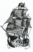 Image result for Drawings of Pirate Ships