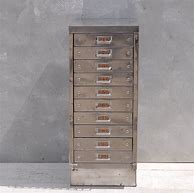 Image result for vintage metal filing cabinets