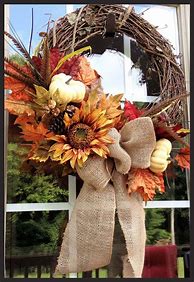 Image result for DIY Fall Wreaths for Front Door