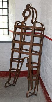 Image result for What Is a Gibbet Cage