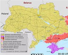 Image result for Newest Ukraine War Map