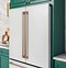 Image result for white appliances with wood cabinets