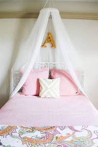 Image result for Canopy Over Bed Ideas Gren