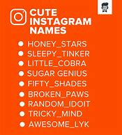 Image result for Unique Instagram Names