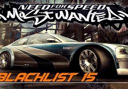 Image result for Need for Speed Most Wanted Blacklist Cars