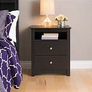 Image result for Black Nightstand
