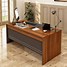 Image result for Contemporary Wooden Office Desk