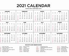 Image result for 2021 Calendar Printable Org