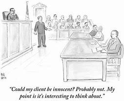 Image result for Courtroom Cartoons New Yorker